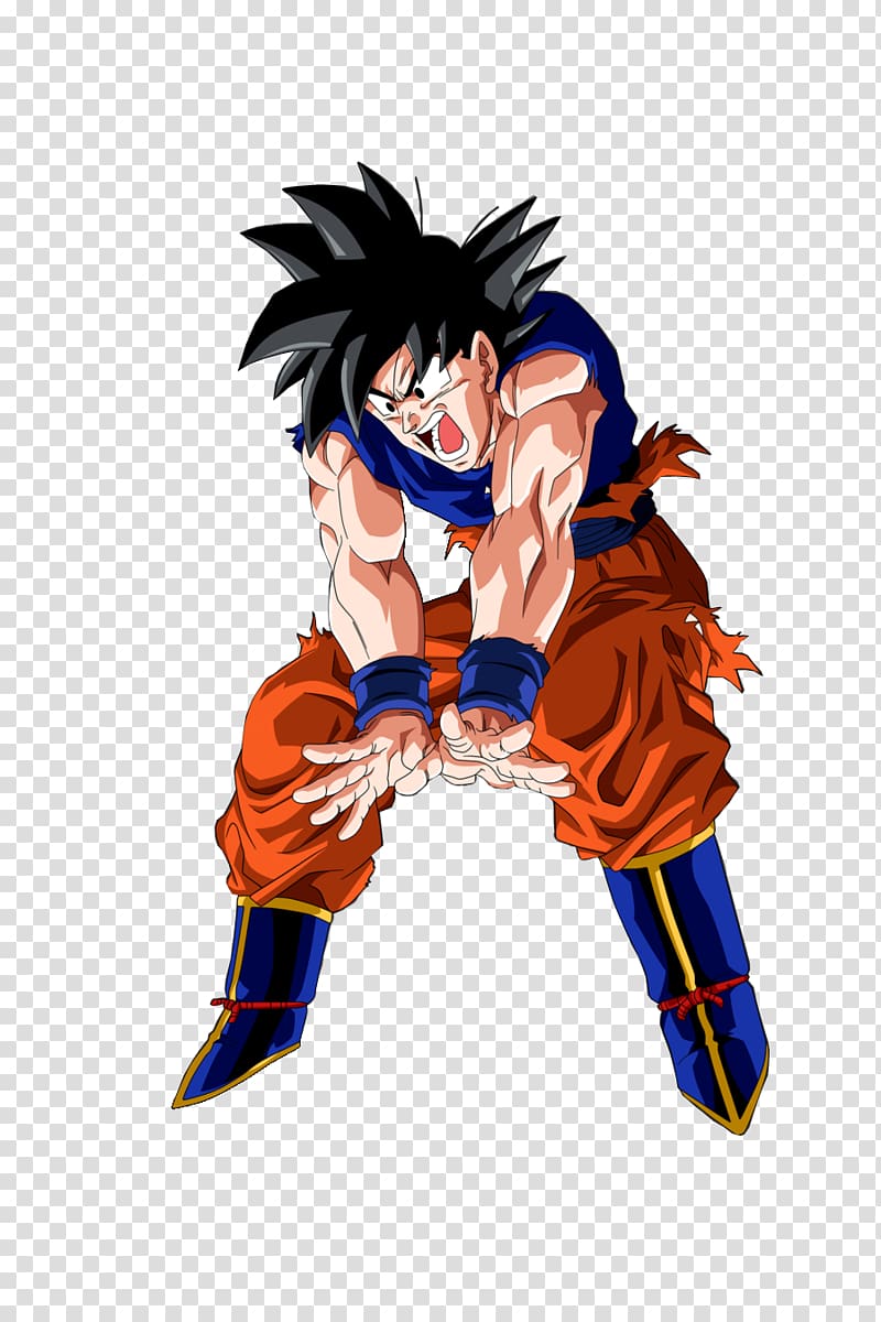 Goku Majin Buu Vegeta Gohan Genkidama, goku transparent background PNG clipart