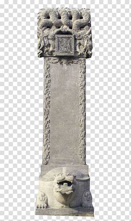 Grave stele Stone sculpture, Grave stele transparent background PNG clipart