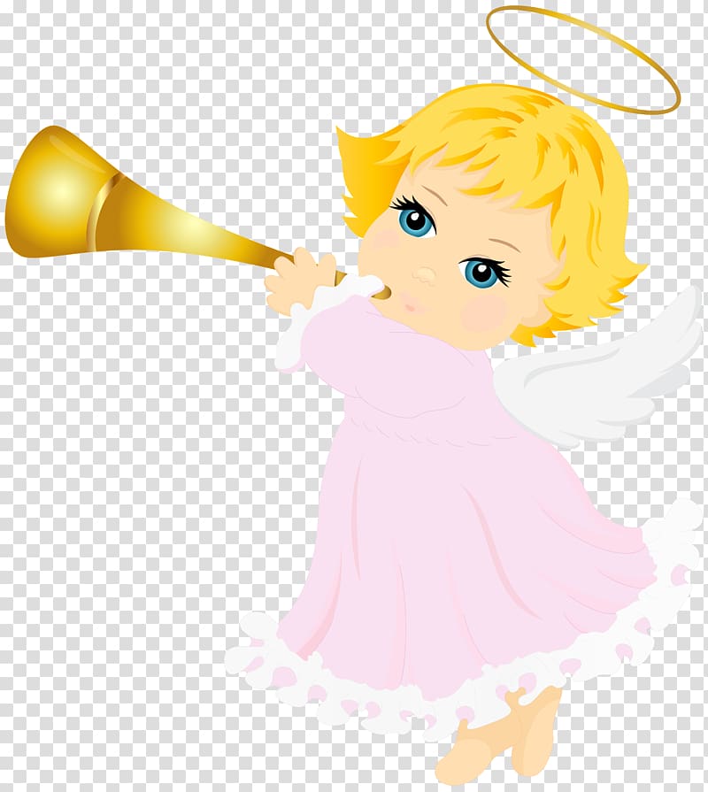 cherub holding flute , Text Clothing Yellow Illustration, Angel transparent background PNG clipart