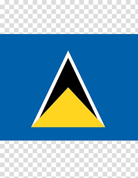 Flag of Saint Lucia Pitons National flag Flags of the World, Flag transparent background PNG clipart