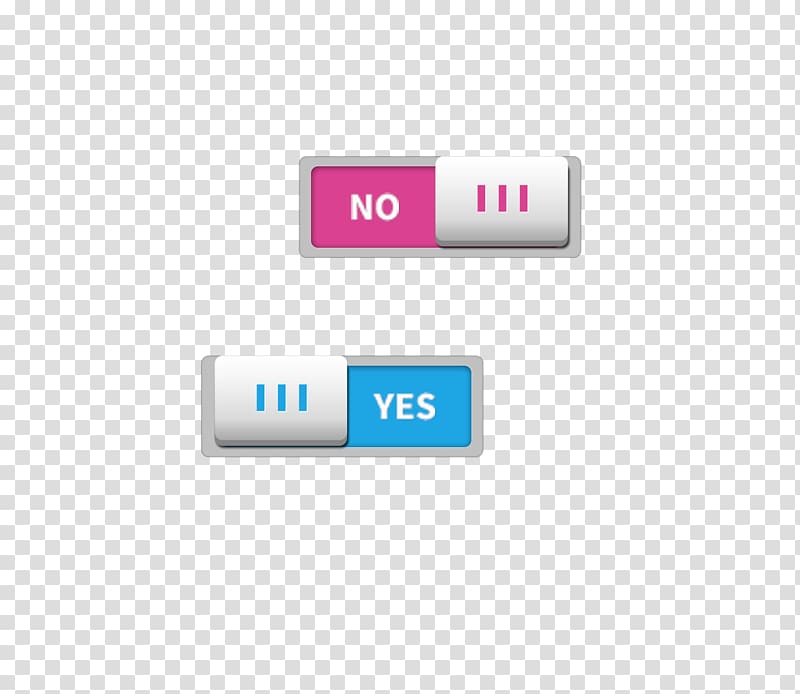 Button Computer file, Yes and no button material transparent background PNG clipart