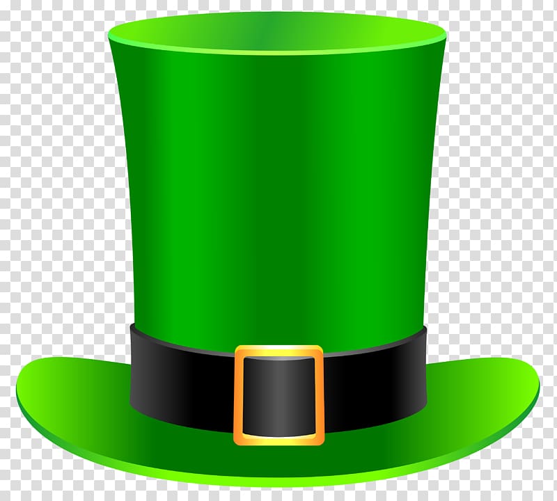 green top hat, Saint Patrick's Day Republic of Ireland Hat Leprechaun , St Patrick Day Leprechaun Hat transparent background PNG clipart