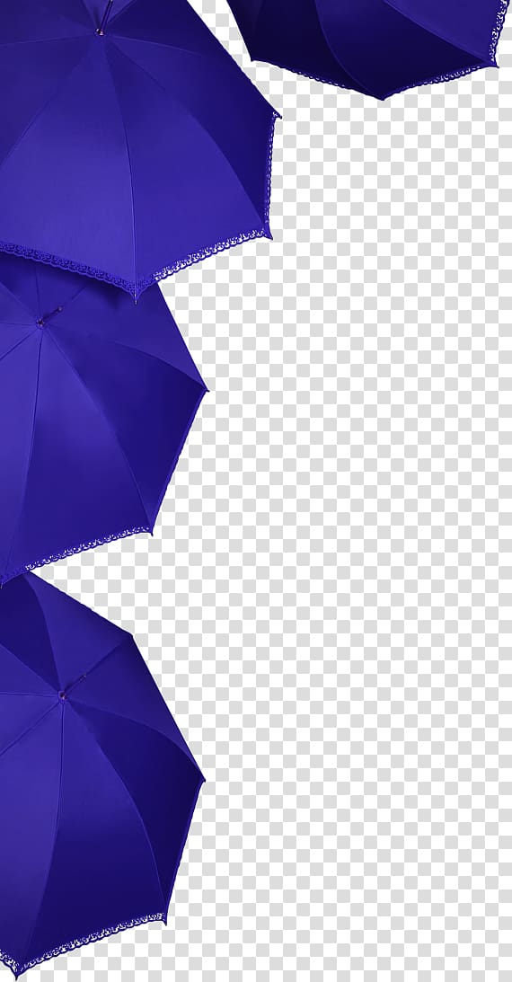 Umbrella Blue Purple, Blue simple umbrella decorative pattern transparent background PNG clipart