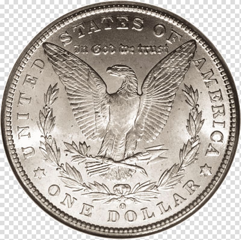 Morgan dollar Dollar coin Peace dollar United States Dollar, Peace Dollar transparent background PNG clipart