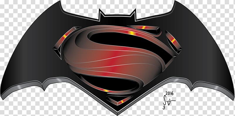 Batman Superman logo, batman v superman transparent background PNG clipart
