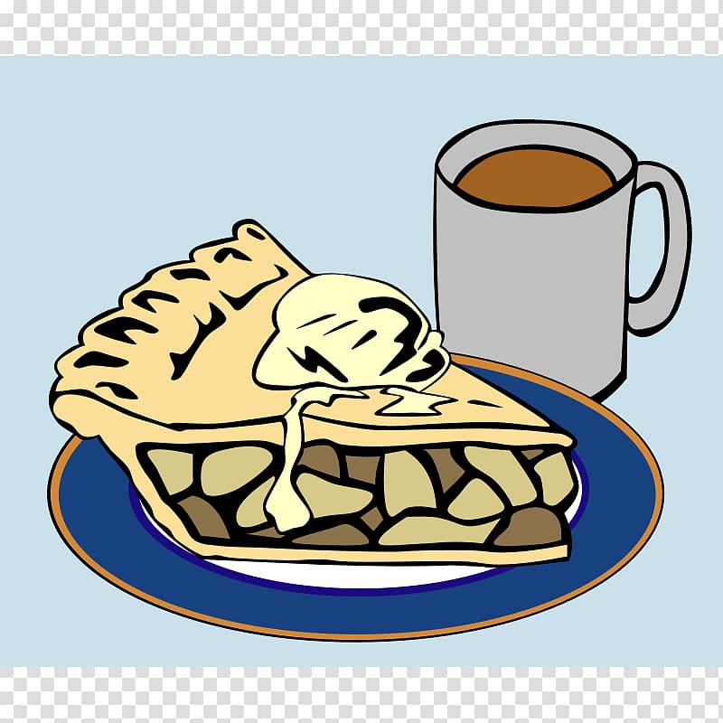 Coffee Apple pie Breakfast Cafe , Free Of Breakfast Foods transparent background PNG clipart