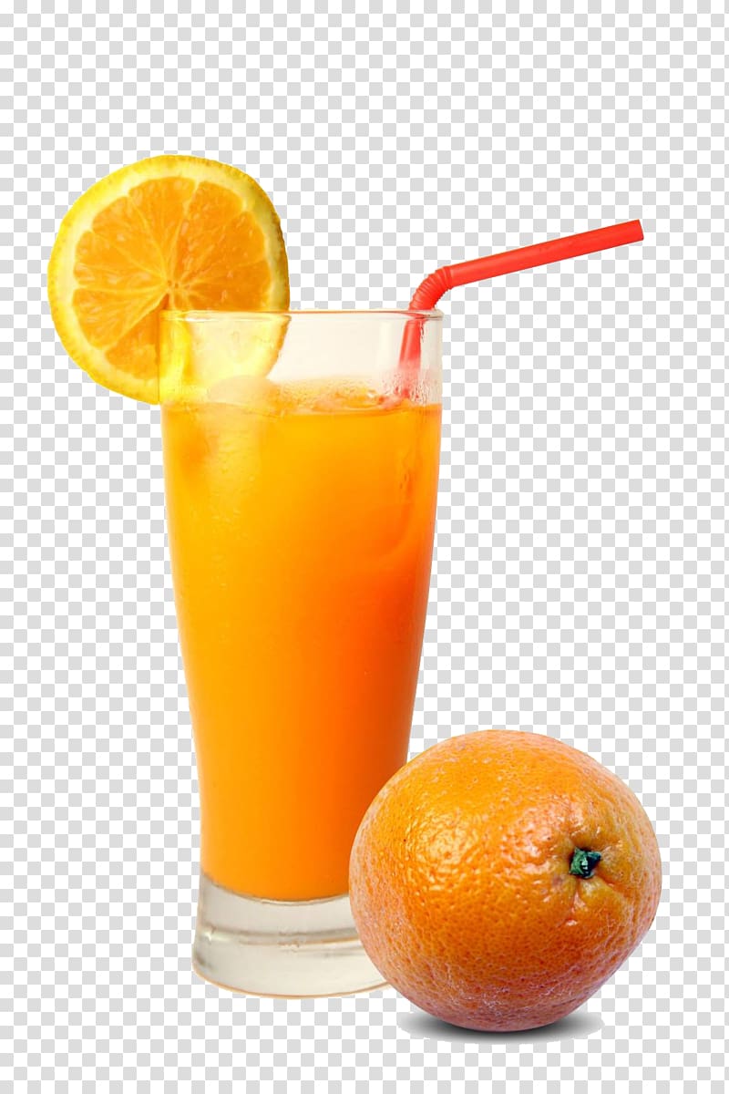orange juice drink illustration, Orange juice Cocktail Smoothie Squash, Glass With Orange Juice transparent background PNG clipart