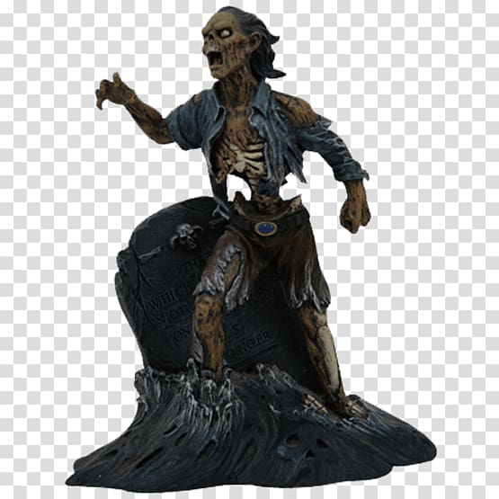 Figurine Statue Sculpture Zombie Demon, Pirate Woman transparent background PNG clipart