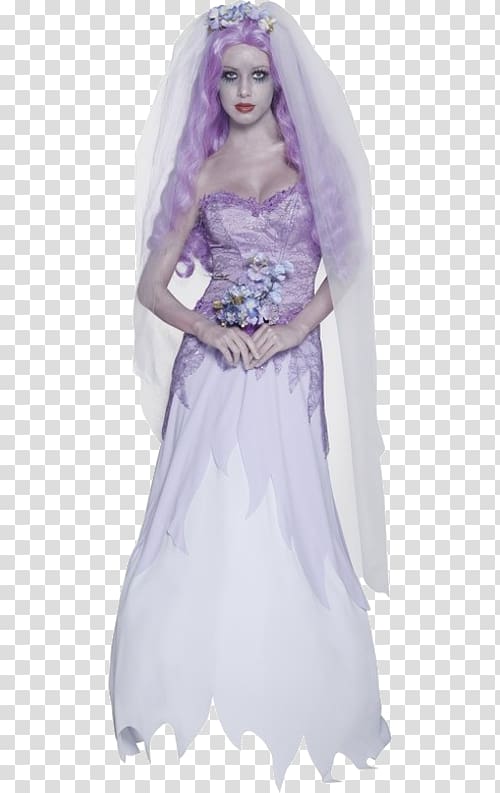 Costume party Disguise Dress Bride, dress transparent background PNG clipart