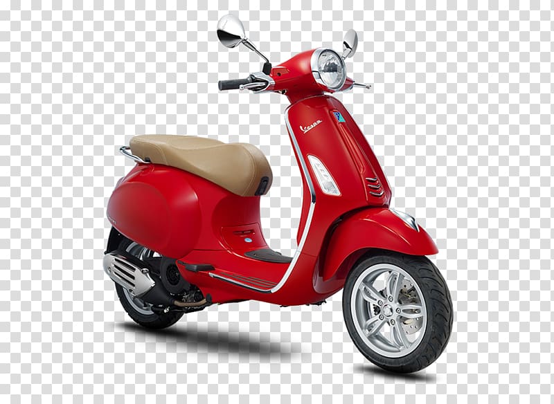 Piaggio Scooter Vespa GTS Motorcycle, scooter transparent background PNG clipart