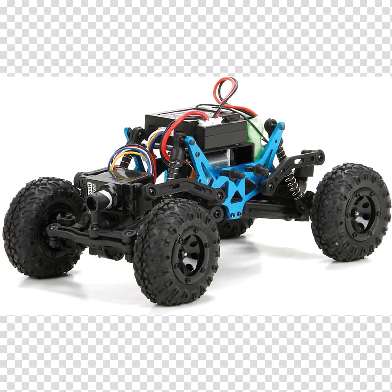 ECX Temper 1:24 Rock crawling Car Monster truck Tire, car transparent background PNG clipart