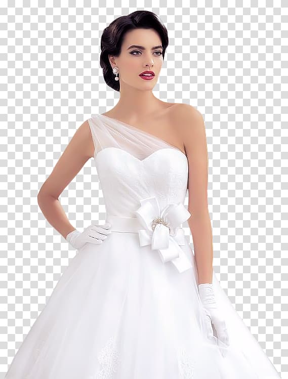 Wedding dress Fashion Cocktail dress, women illustrations transparent background PNG clipart
