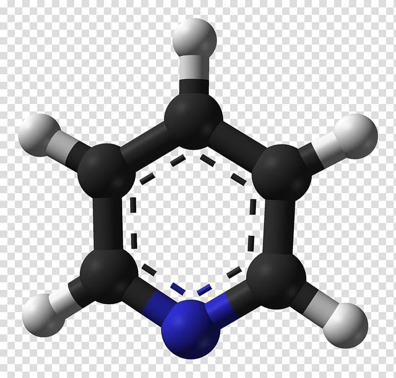 2-Methylpyridine Jmol Molecule Chemical formula, Piridien transparent background PNG clipart