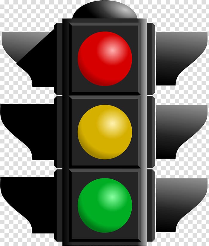 Traffic light Amber , Green Stoplight transparent background PNG clipart