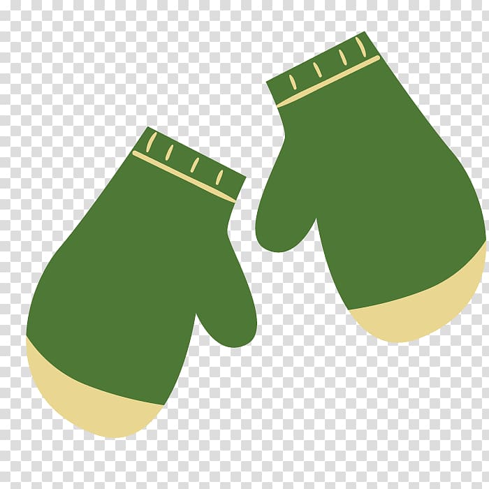 Glove Google , green gloves transparent background PNG clipart