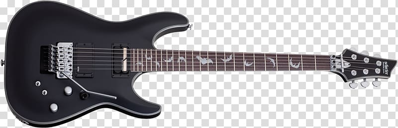 Schecter Damien 6 Schecter Guitar Research Floyd Rose Electric guitar, Acoustic Guitar transparent background PNG clipart