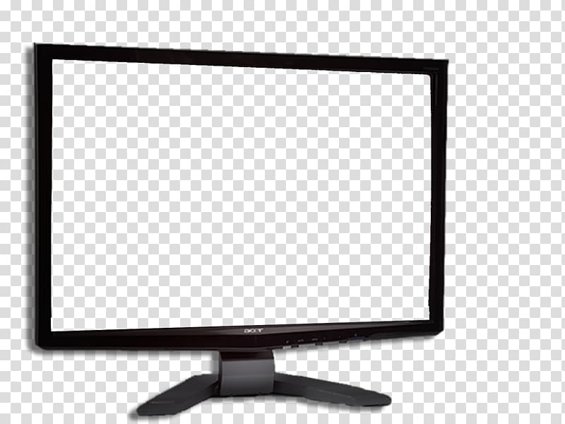 Computer monitor Television Flat panel display Display device, monitor transparent background PNG clipart