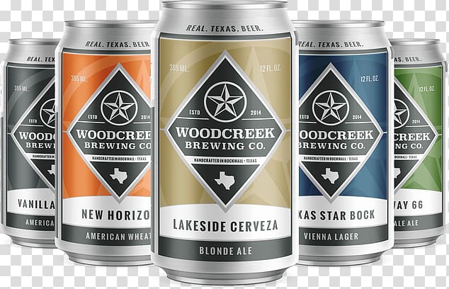 Beer Woodcreek Brewing Company Porter Cask ale, Beer cans transparent background PNG clipart