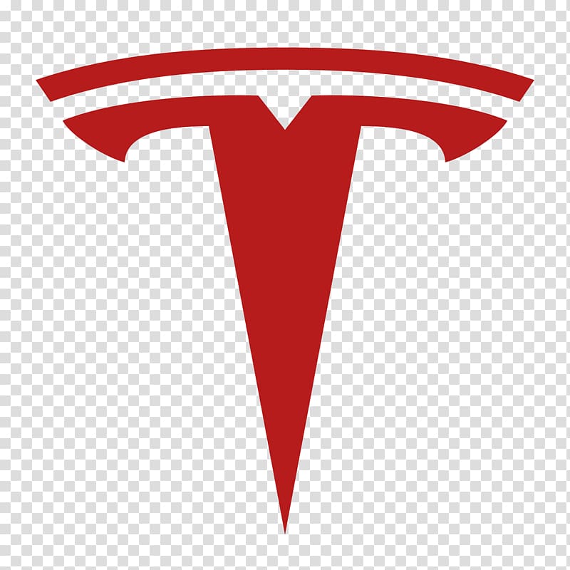 red T logo, Tesla Motors Electric car Electric vehicle Logo, tesla transparent background PNG clipart