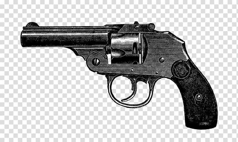 Revolver Air gun Ruger Redhawk Firearm Cartridge, weapon transparent background PNG clipart