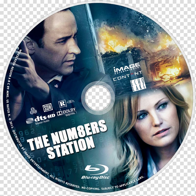 Malin Åkerman The Numbers Station Paul Leonard-Morgan Emerson Blu-ray disc, number station frequency list transparent background PNG clipart