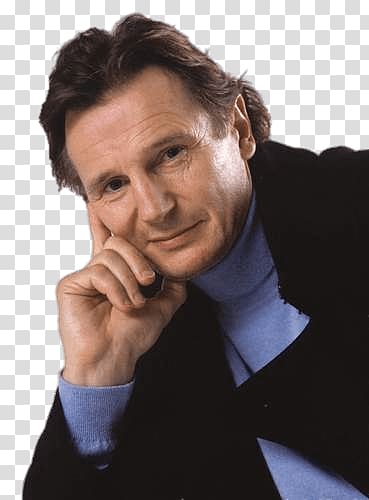 Liam Neeson, Liam Neeson Relax transparent background PNG clipart