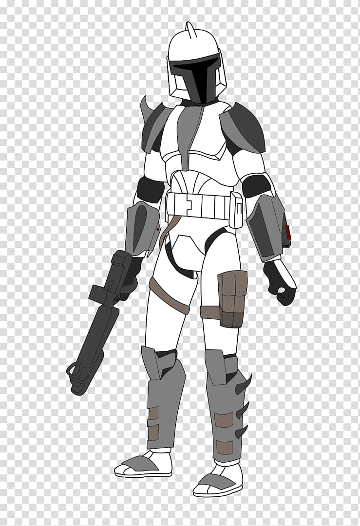 Clone trooper Art Mandalorian Star Wars Costume design, clone trooper drawings transparent background PNG clipart