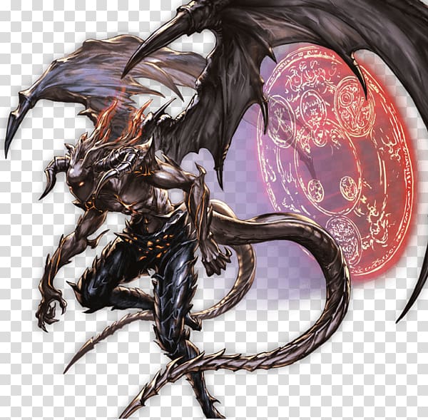 Granblue Fantasy Rage of Bahamut Video game, Satanic transparent background PNG clipart