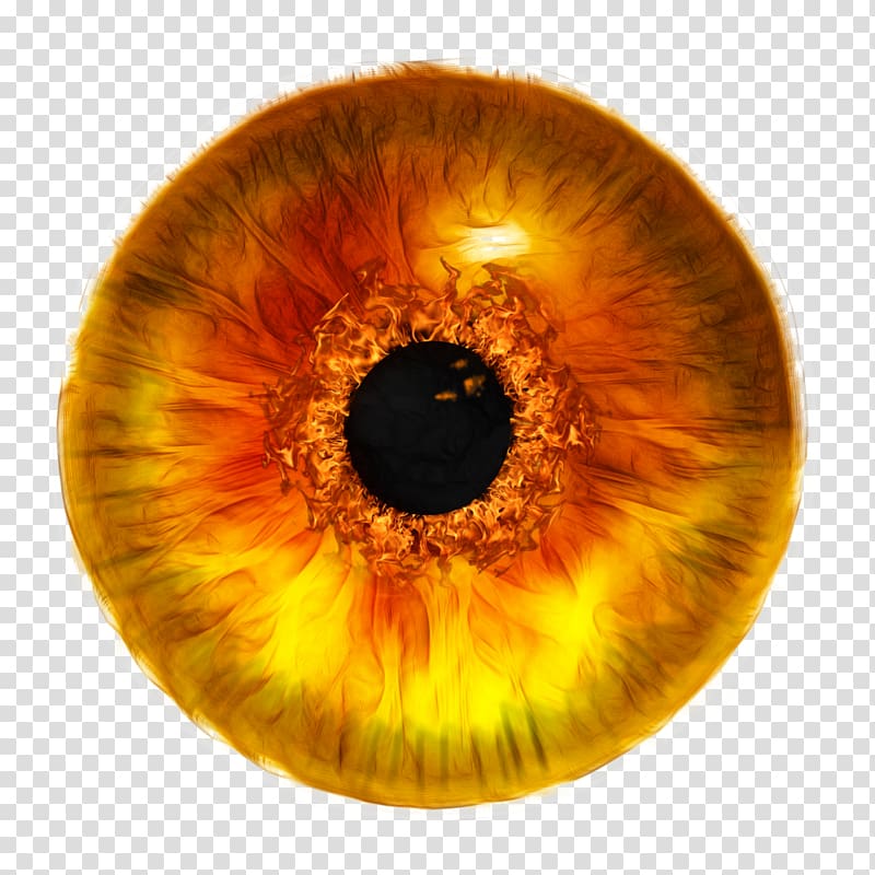 Eye Iris, I flame transparent background PNG clipart