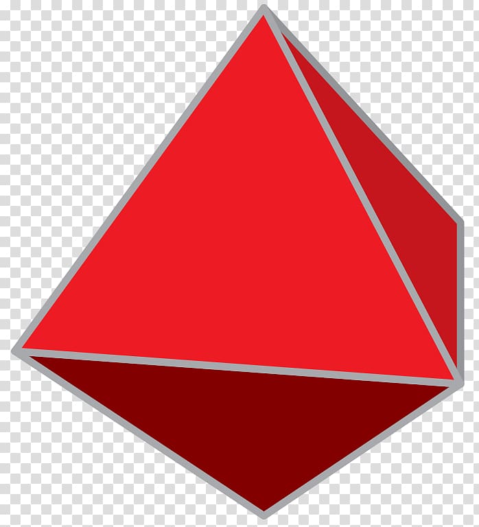 Compound of cube and octahedron Triangle Geometry Platonic solid, triangle transparent background PNG clipart