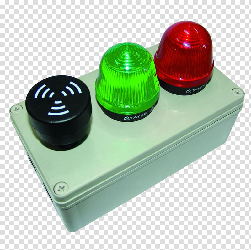 Alarm device Security alarm Lock, Green light red light alarm transparent background PNG clipart