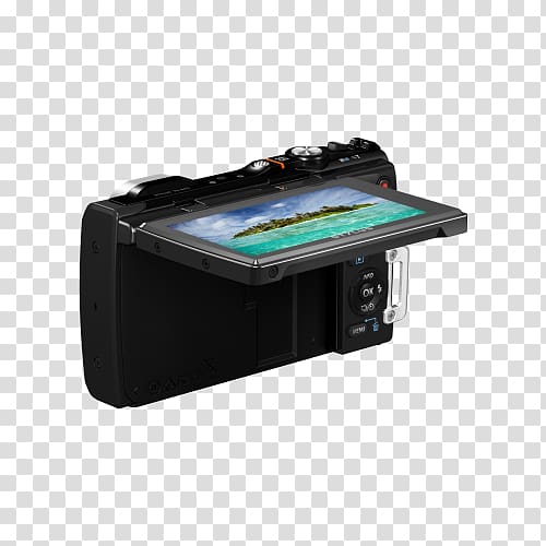 Olympus Stylus Tough TG-860 Point-and-shoot camera Olympus TG-850, Camera transparent background PNG clipart