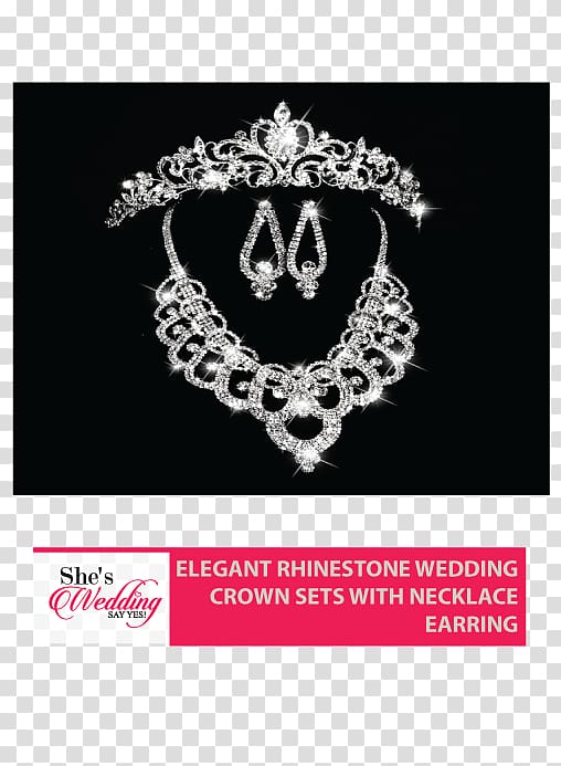 Earring Tiara Wedding Necklace Headband, wedding transparent background PNG clipart