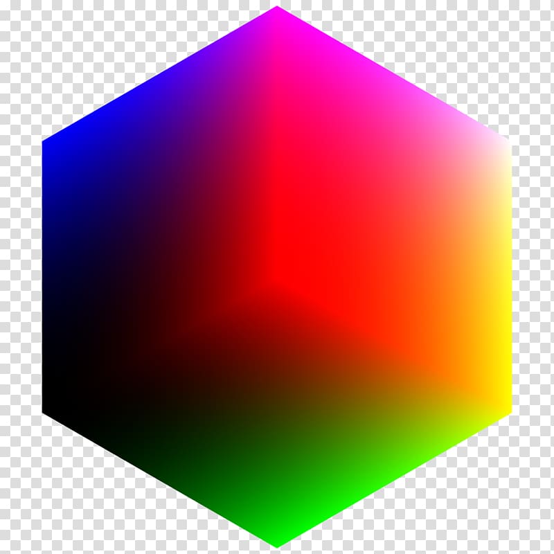 RGB color space RGB color model CMYK color model Red, cube transparent background PNG clipart