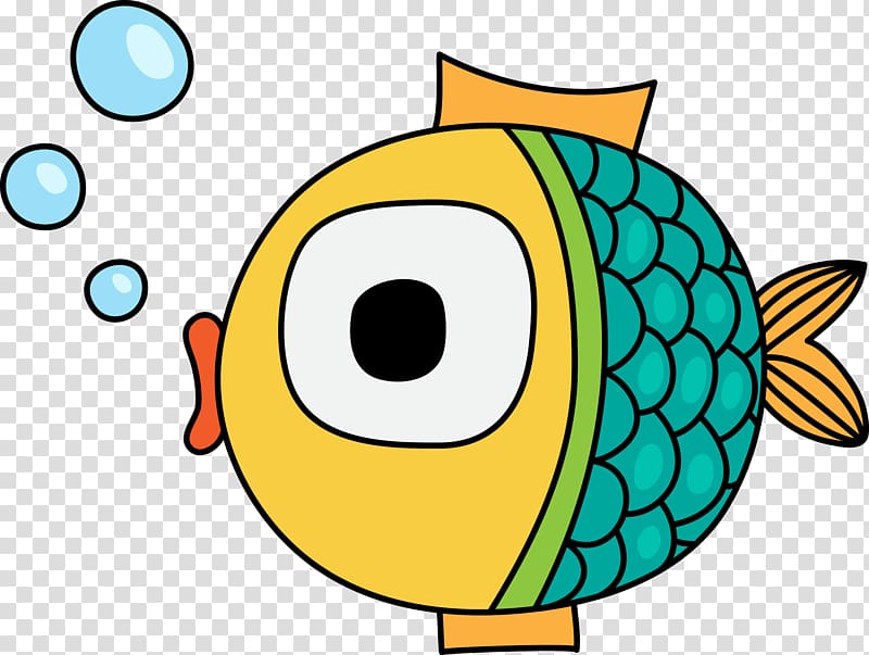 Color Cartoon Fish, cartoon fish coloring pages transparent background PNG clipart