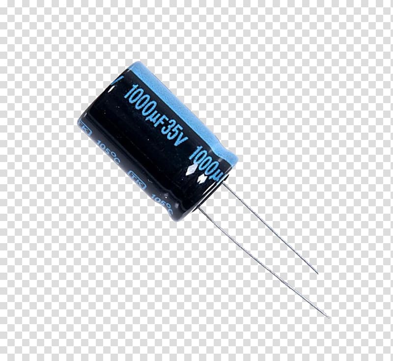 Capacitor Electronic component Electronics Resistor Electronic circuit, Capacitor Discharge Ignition transparent background PNG clipart