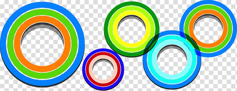 Circle Gratis Computer file, Colorful circle background transparent background PNG clipart