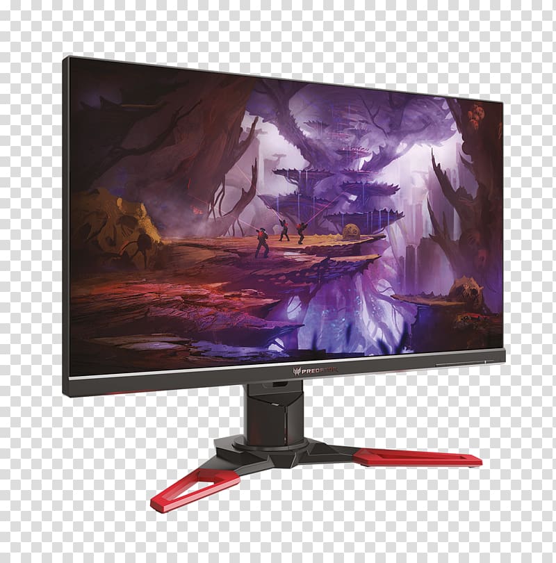 Acer Aspire Predator Acer Predator XB1 Computer Monitors Nvidia G-Sync, acer predator transparent background PNG clipart