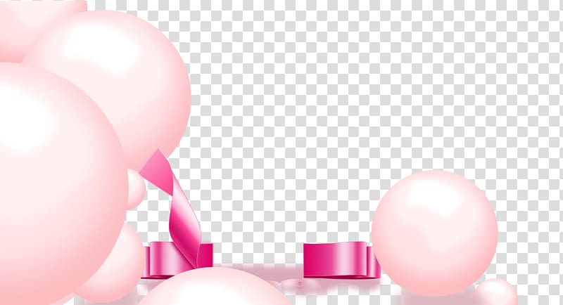 Love Balloon Valentines Day Greeting card, Pink balloons bubble background transparent background PNG clipart