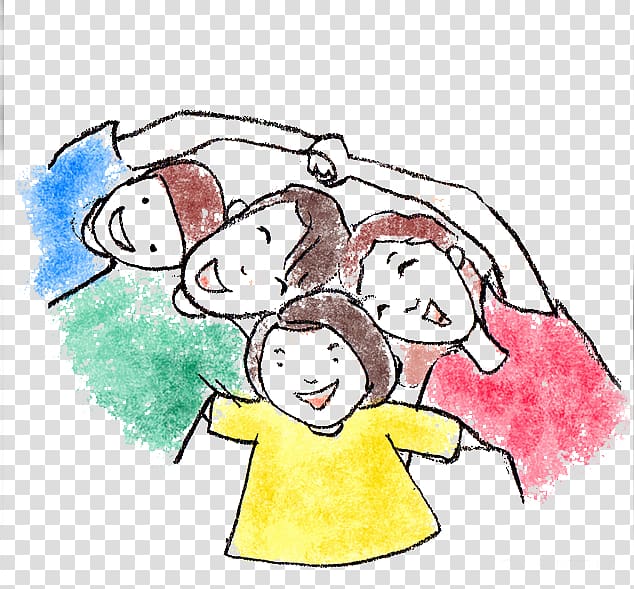 man and woman and two kids , Family reunion Child Father , Family reunion transparent background PNG clipart