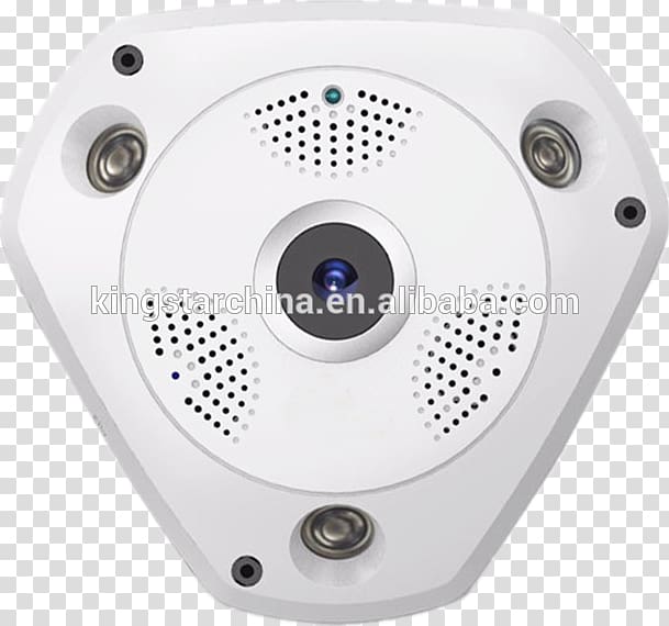 Wireless security camera Panoramic Fisheye lens Immersive video, Camera transparent background PNG clipart