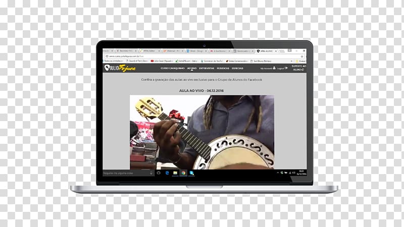 Netbook Multimedia Display device Display advertising Video, CavaQUINHO transparent background PNG clipart