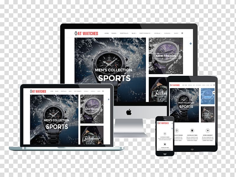 Responsive web design Web template system Joomla Handheld Devices, world wide web transparent background PNG clipart