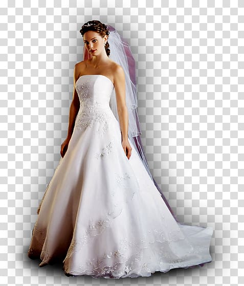 Wedding dress Bride La Sposa Bridal, bride transparent background PNG clipart