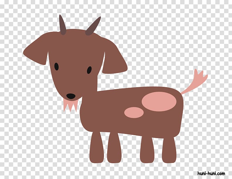 Goat Puppy Flashcard Cattle Learning, goat transparent background PNG clipart