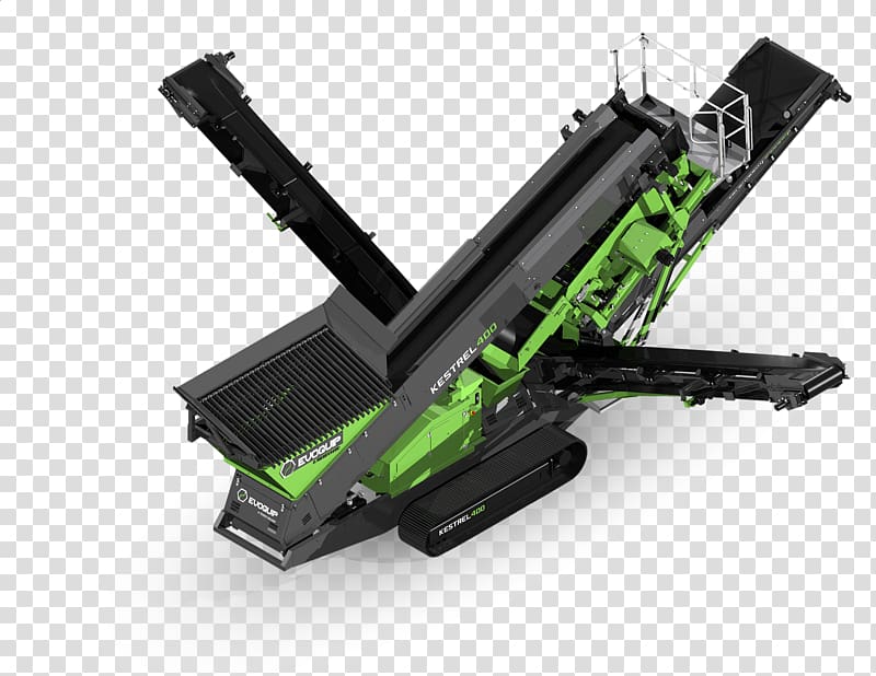 Emerald Equipment Systems Crusher Industry Liverpool Machine, kestrel transparent background PNG clipart