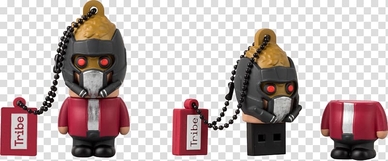 Star-Lord Groot Meredith Quill USB Flash Drives Drax the Destroyer, Galaxy Guardians transparent background PNG clipart