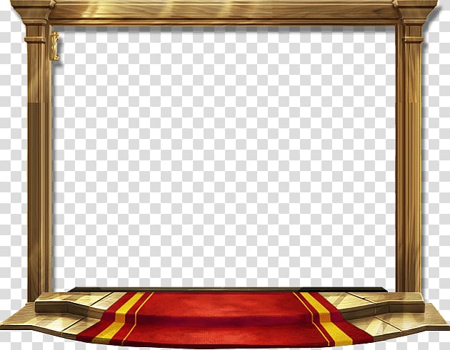 golden luxury red carpet door frame transparent background PNG clipart