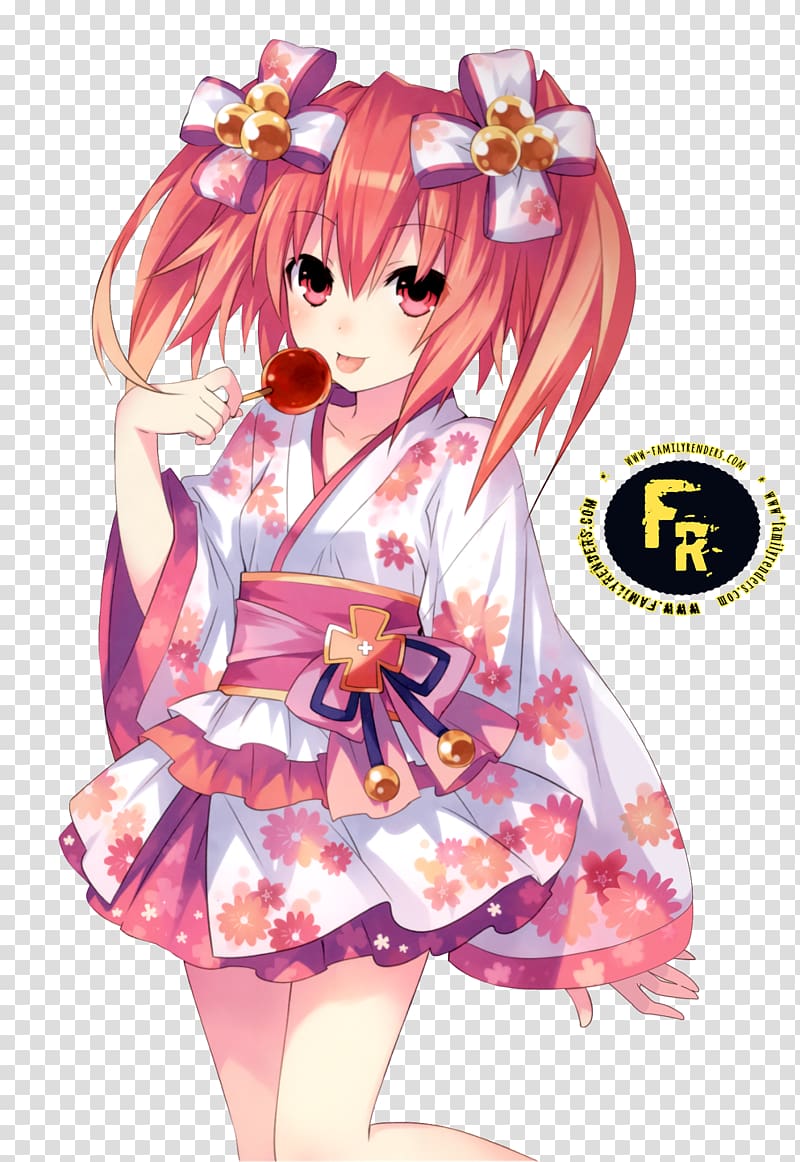 Fairy Fencer F Hyperdimension Neptunia PlayStation 4 PlayStation 3 , anime girl yukata transparent background PNG clipart