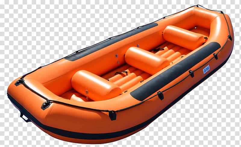 Rafting Whitewater Inflatable boat, boat transparent background PNG clipart